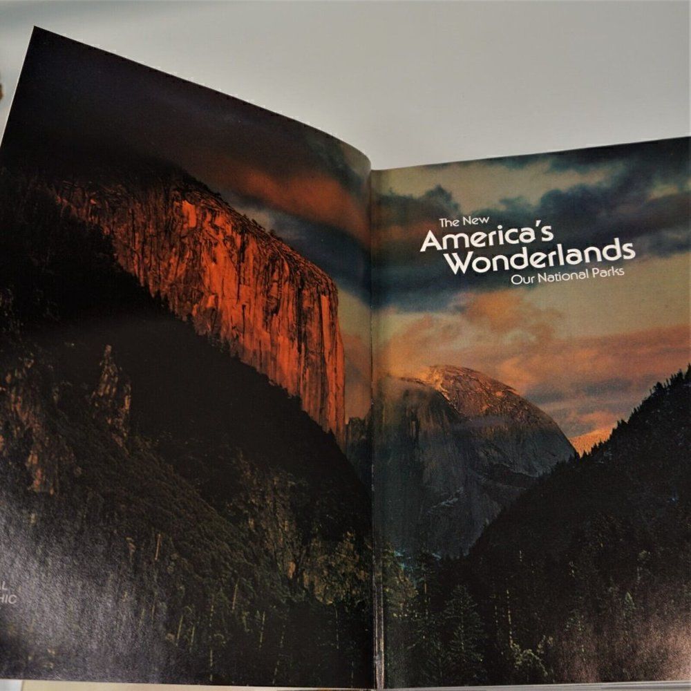 The New America's Wonderland : Our National Parks Hardcover 1980 Pull Out Map - Picture 6 of 12